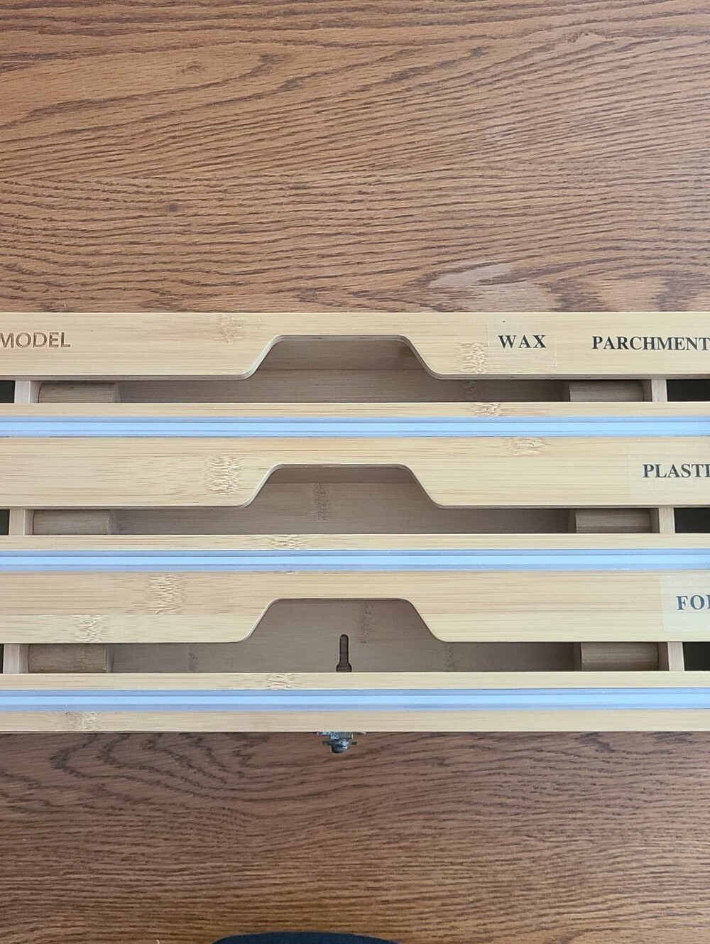3 in 1 Bamboo Wrap Dispenser